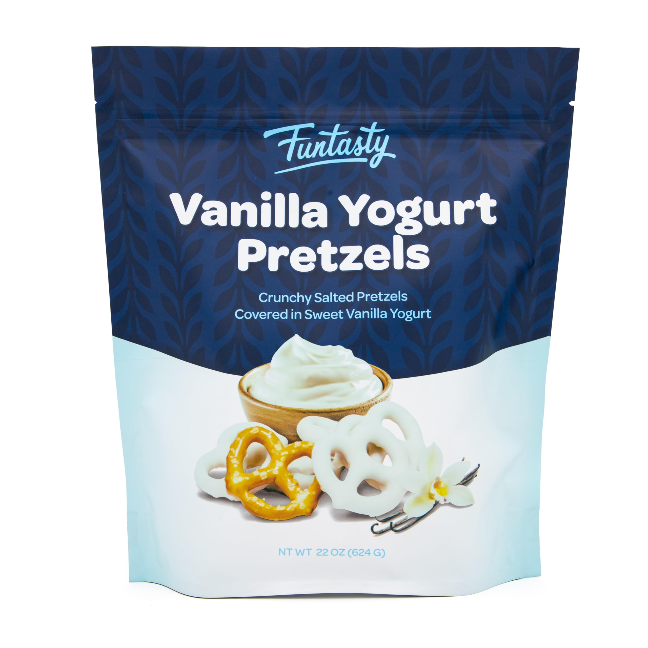CRAZYOUTLET Yogurt Covered Pretzels on a serving tray, easy party snacking.