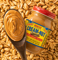 Cream Nut Virginia peanuts in a bowl, ready for snacking or recipes.