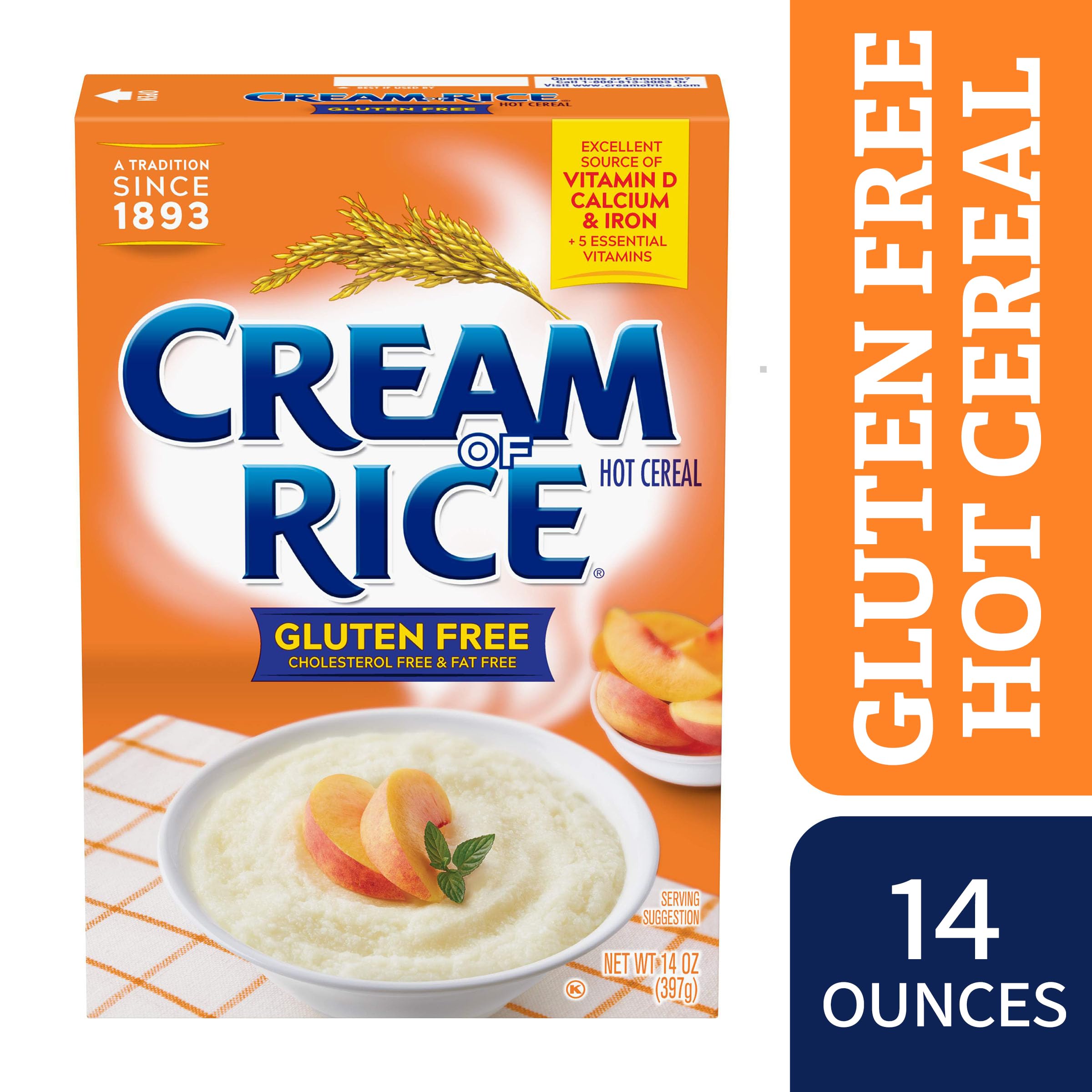 Cream of Rice steaming bowl ready to enjoy