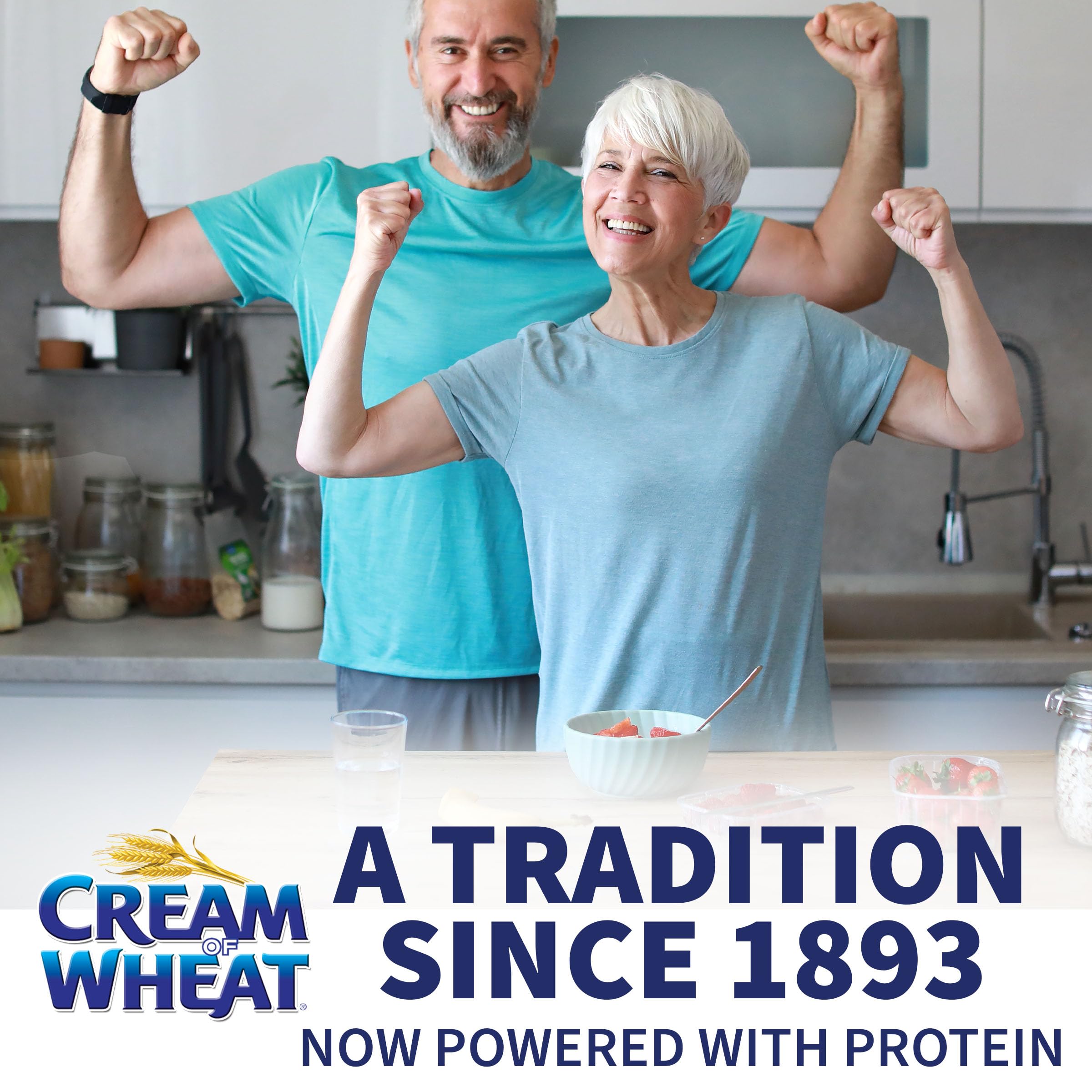 Family breakfast moment with Cream of Wheat creating simple, happy memories.