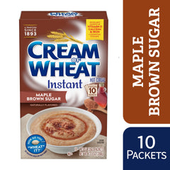 Cream of Wheat instant cereal bowl ready in minutes for busy mornings.