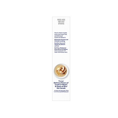 Cream of Wheat Original 28oz packaging for easy storage.