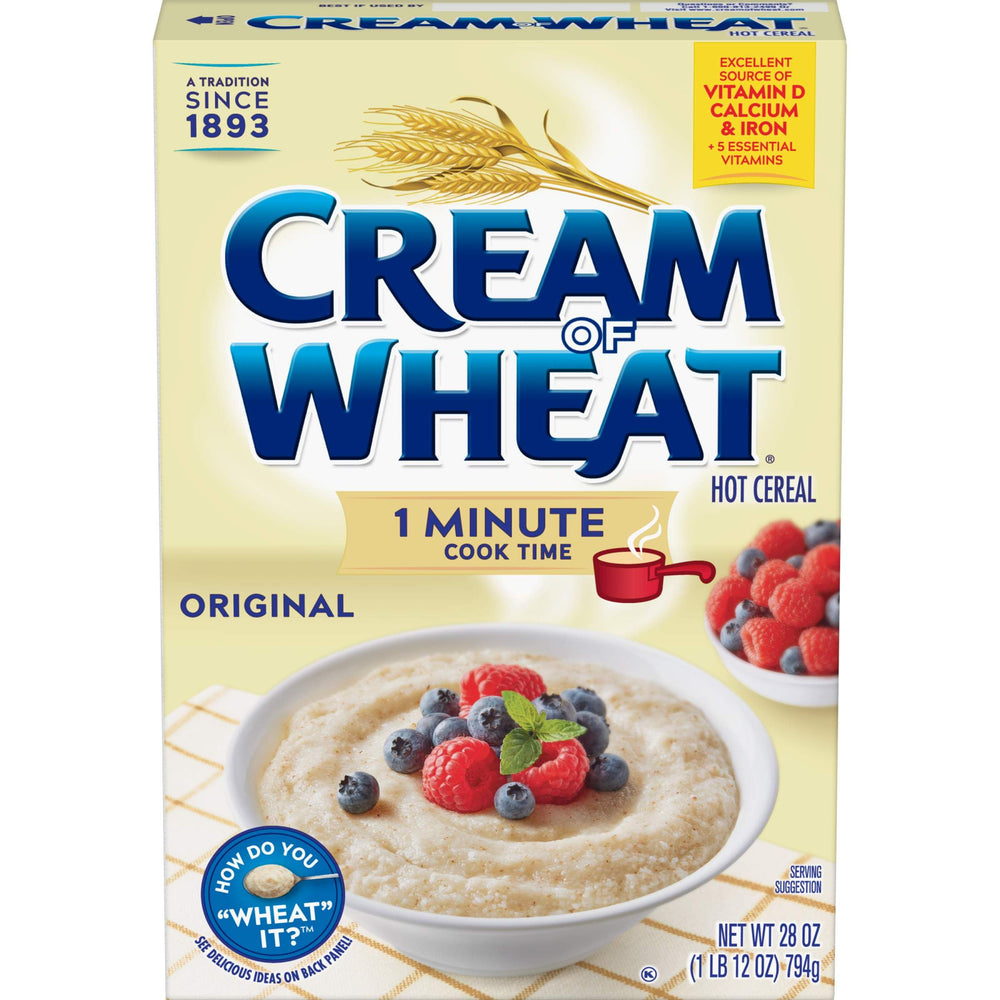 Cream of Wheat Original stove-top cereal simmering in a pot on the stove.