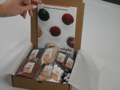 Create Yourself step-by-step instructions guiding a smooth chocolate process