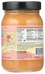 CREDO Alfredo Rosa pour demonstrates quick dairy free sauce for vegan meals