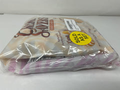 Crème Savers individually wrapped pillows close-up