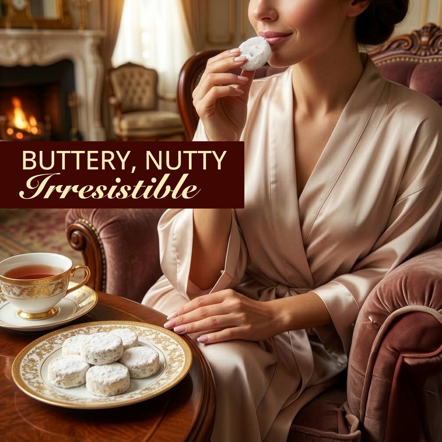 Cremelle Gourmet cookie assortment presents premium meltaway cookies for sophisticated gatherings.