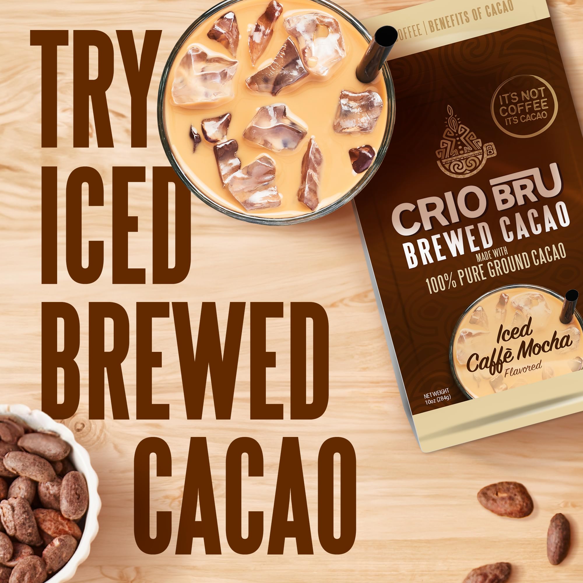 Hot or iced Crio Bru serves versatile daily enjoyment