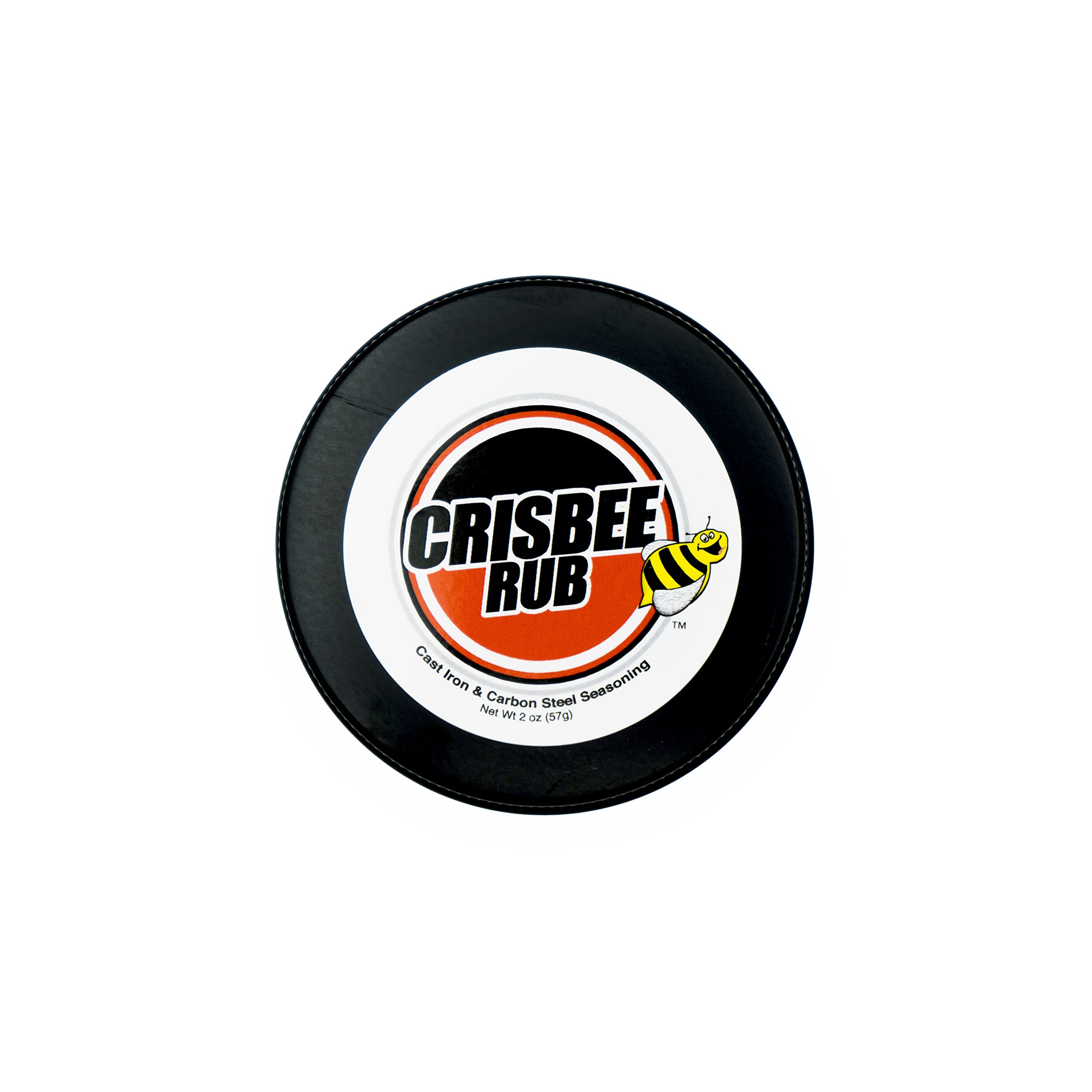 Crisbee Rub applying seasoning shows even coverage for durable nonstick cookware