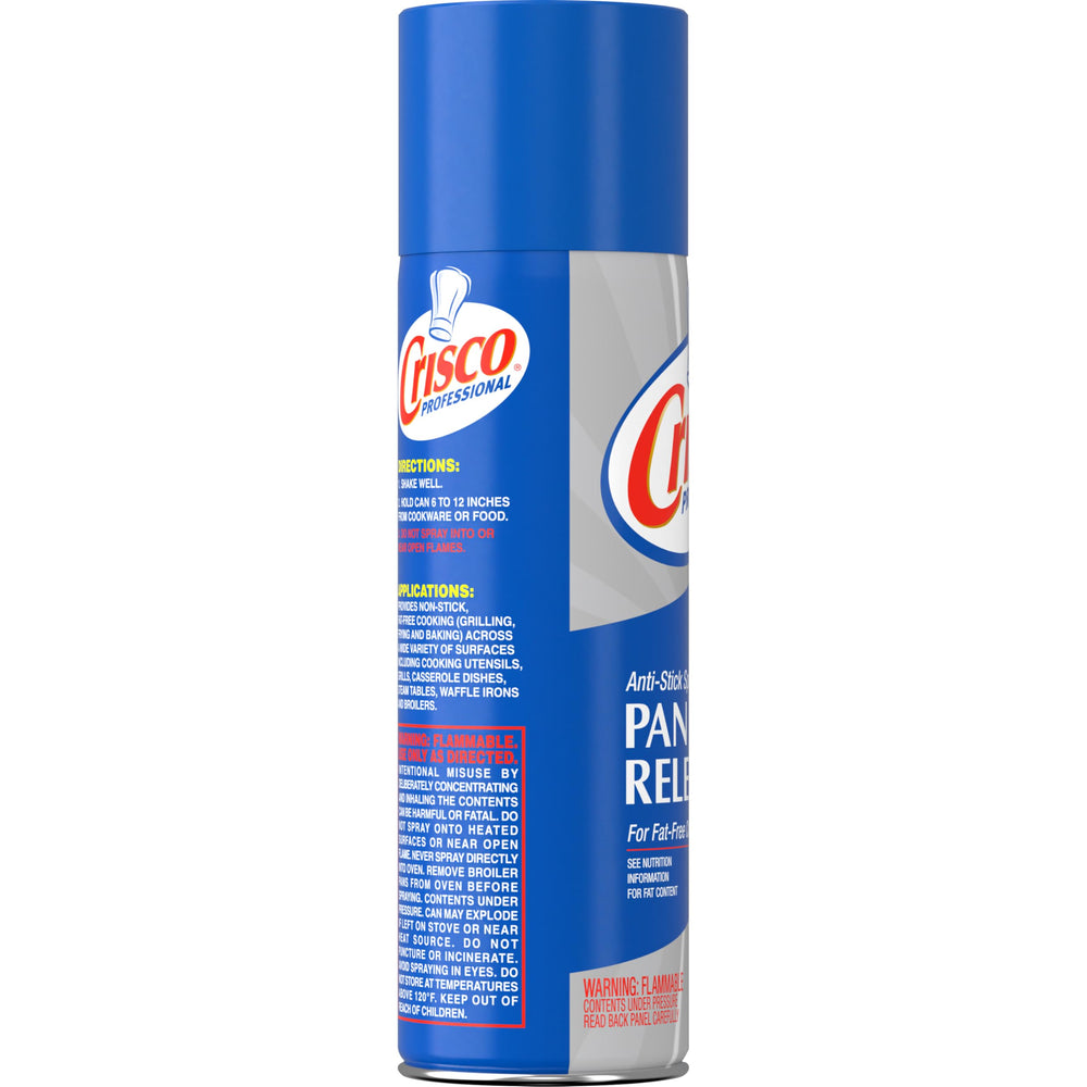 Crisco Even-Flavor Cooking Spray delivers consistent taste with minimal sticking.