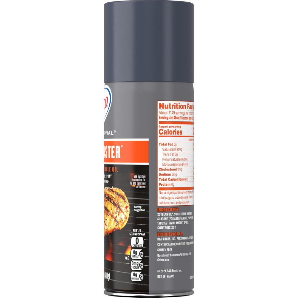 Crisco No-Stick Spray in a kitchen, convenient and mess-free.