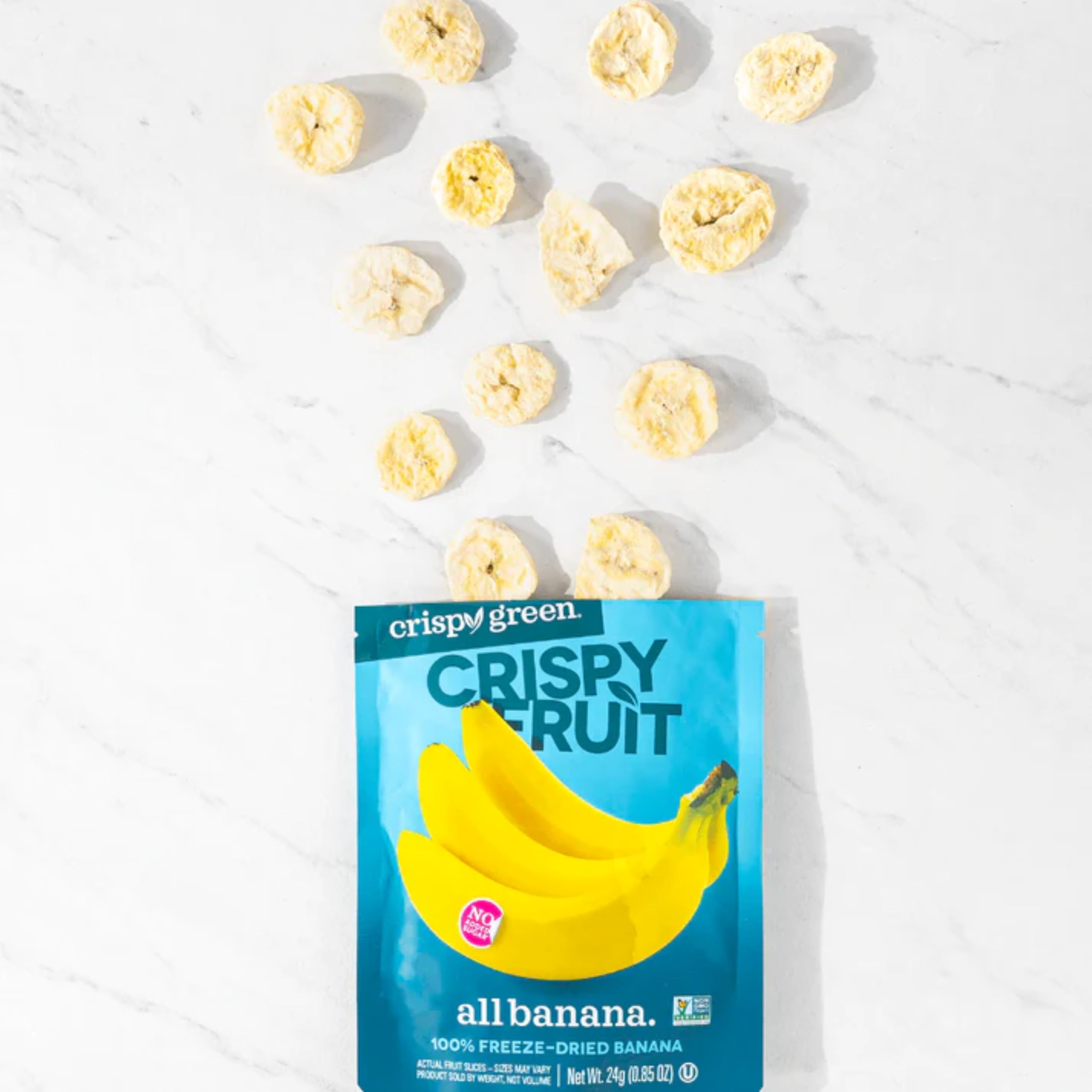 Crispy Green banana in baking adds crunchy texture.