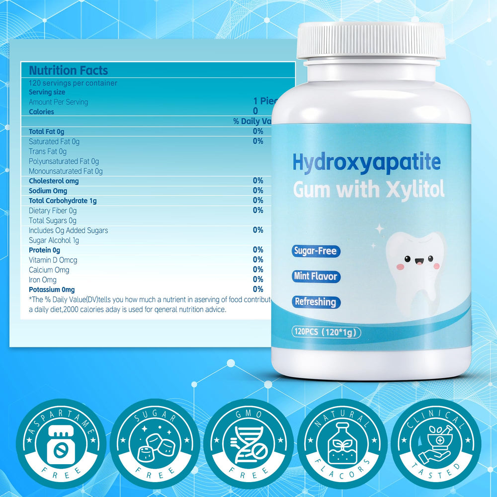 Crobirware nano-hydroxyapatite close-up for enamel remineralization