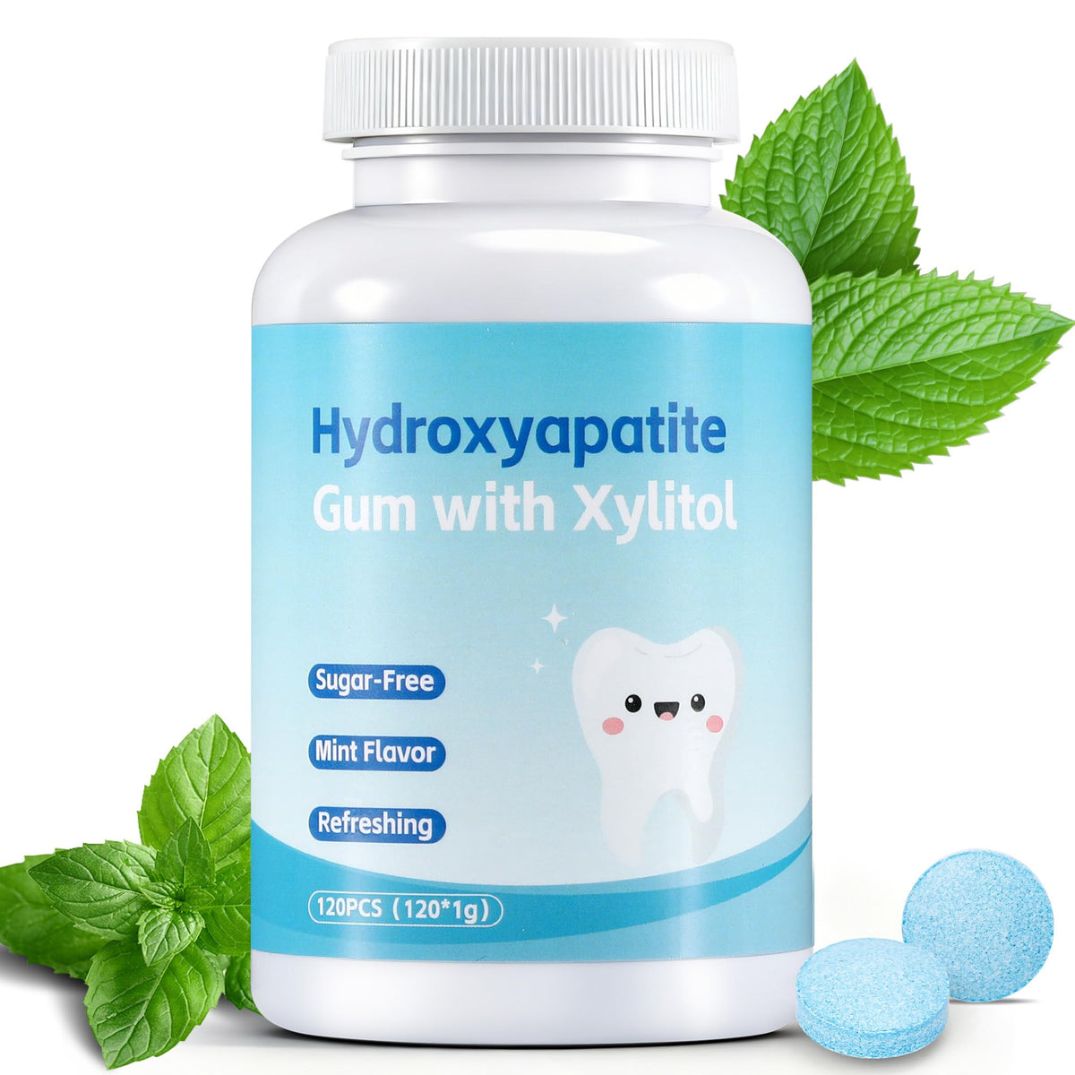 Crobirware Xylitol gum pack with 120 pieces for after-meal freshness