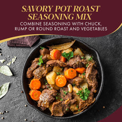 Crock-Pot Pot Roast Seasoning Mix closeup of dry spices and aroma