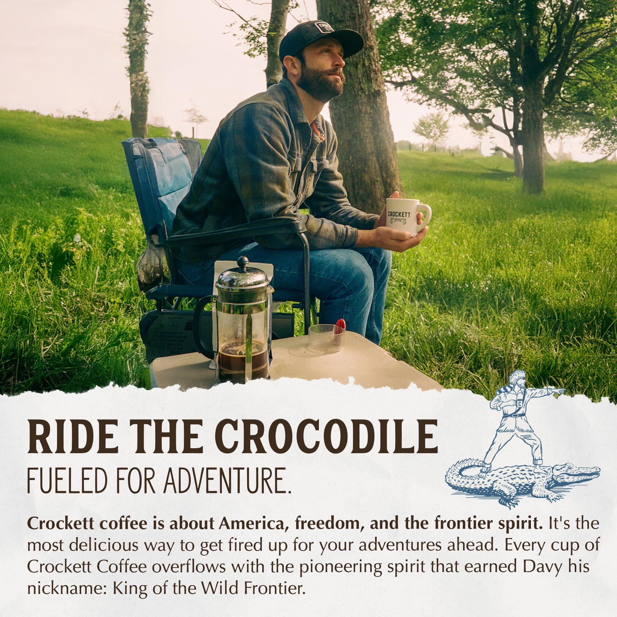 Crockett Coffee gets you started on busy days with consistent taste