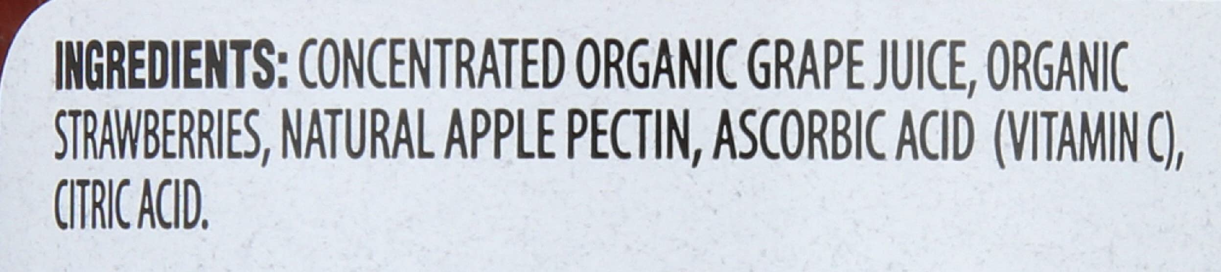 Spoonful of Crofters Organic Strawberry Fruit Spread; convenient snack option
