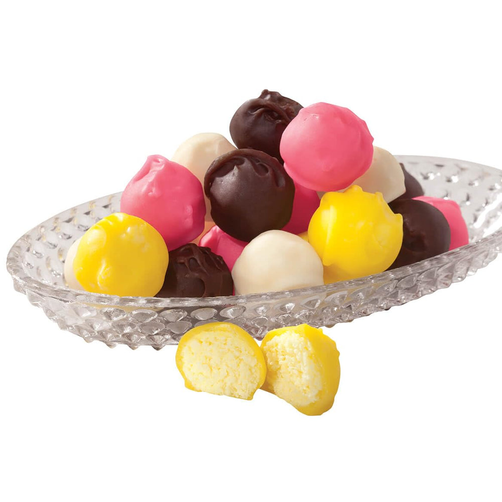 Crown Candy Coconut Bon Bons with a soft center for dessert platters