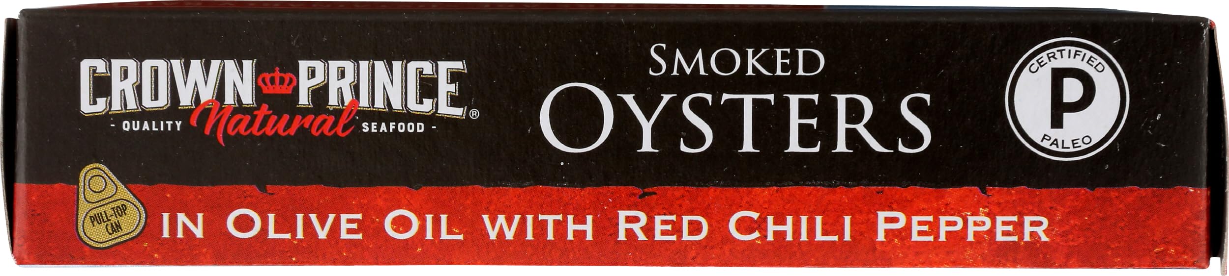 Close-up of oysters showing texture and smoky finish