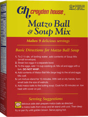 Croyden House matzo ball pack 4, convenient year‑round soup option