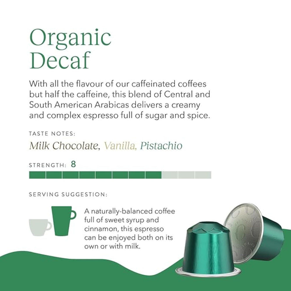 Cru Kafe Fairtrade label on box underscores ethical sourcing