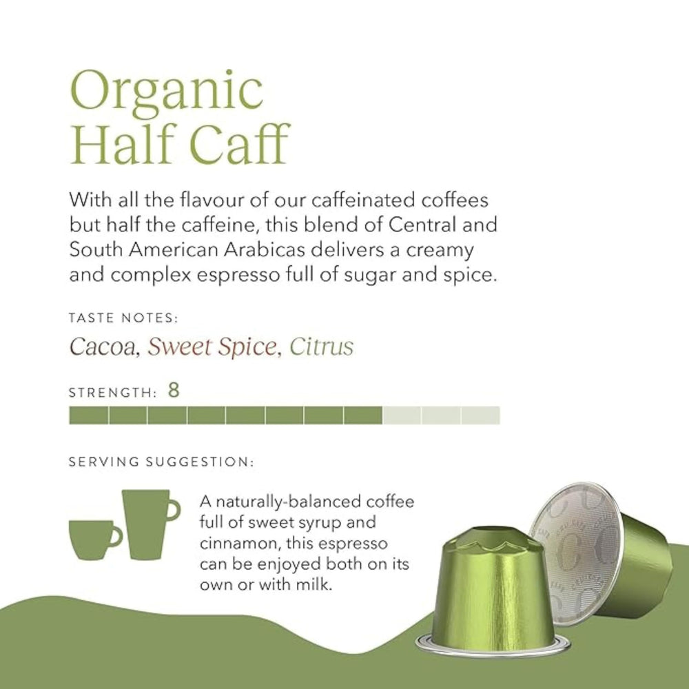 Cru Kafe flavor profile close-up, cocoa, spice, and citrus notes for a rich cup.