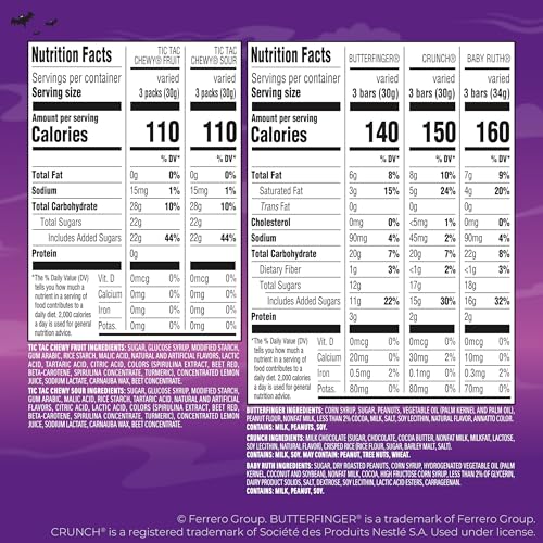 CRUNCH bar packaging highlights crisped rice texture.