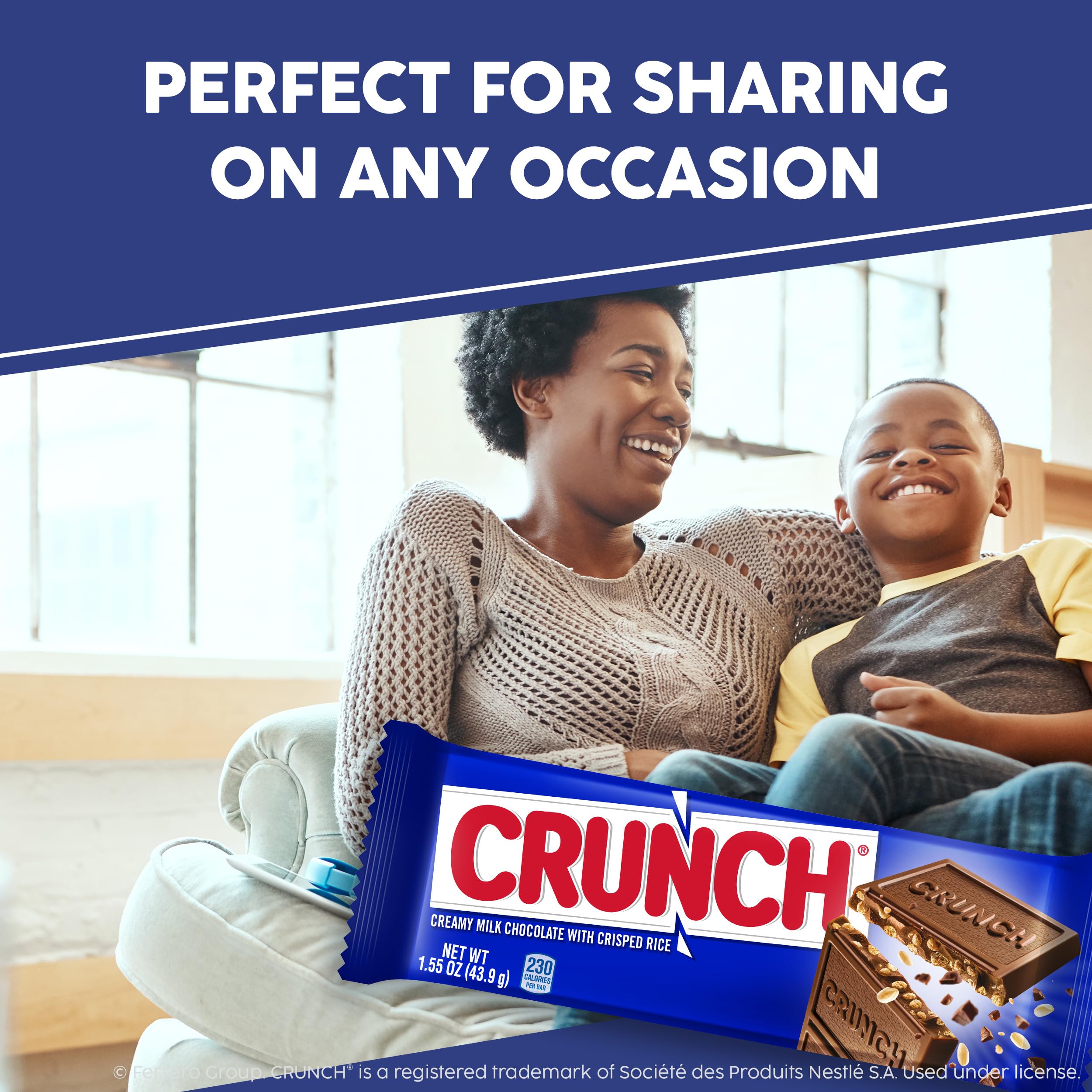 CRUNCH gift-ready packaging for party favors or gifting.