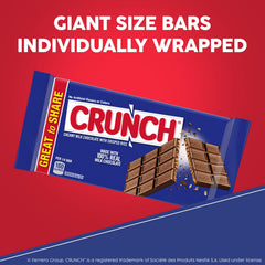 Crunch Giant Bar breakable slab illustrates easy sharing and portions
