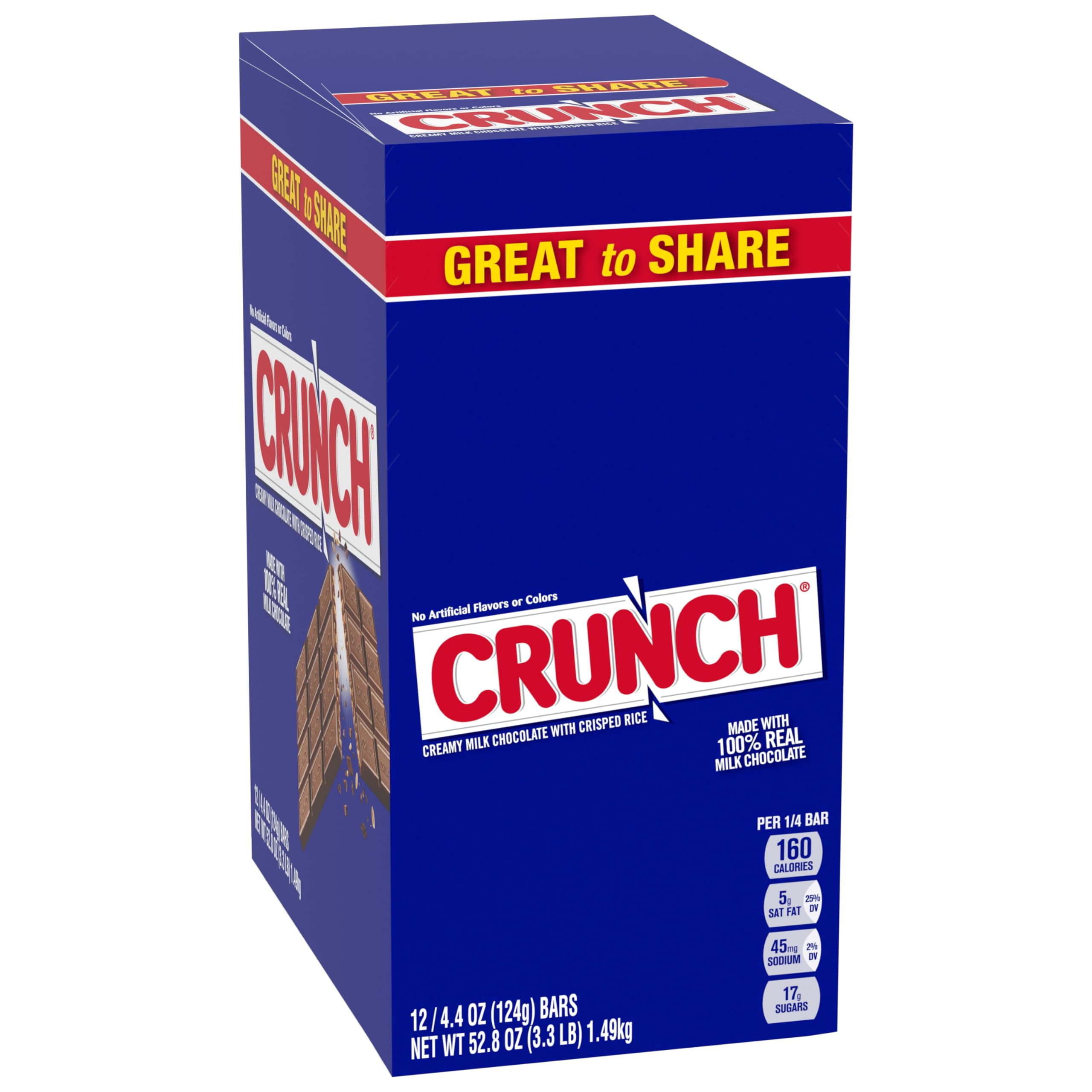Crunch Giant Bar packaging showcases the shareable chocolate experience