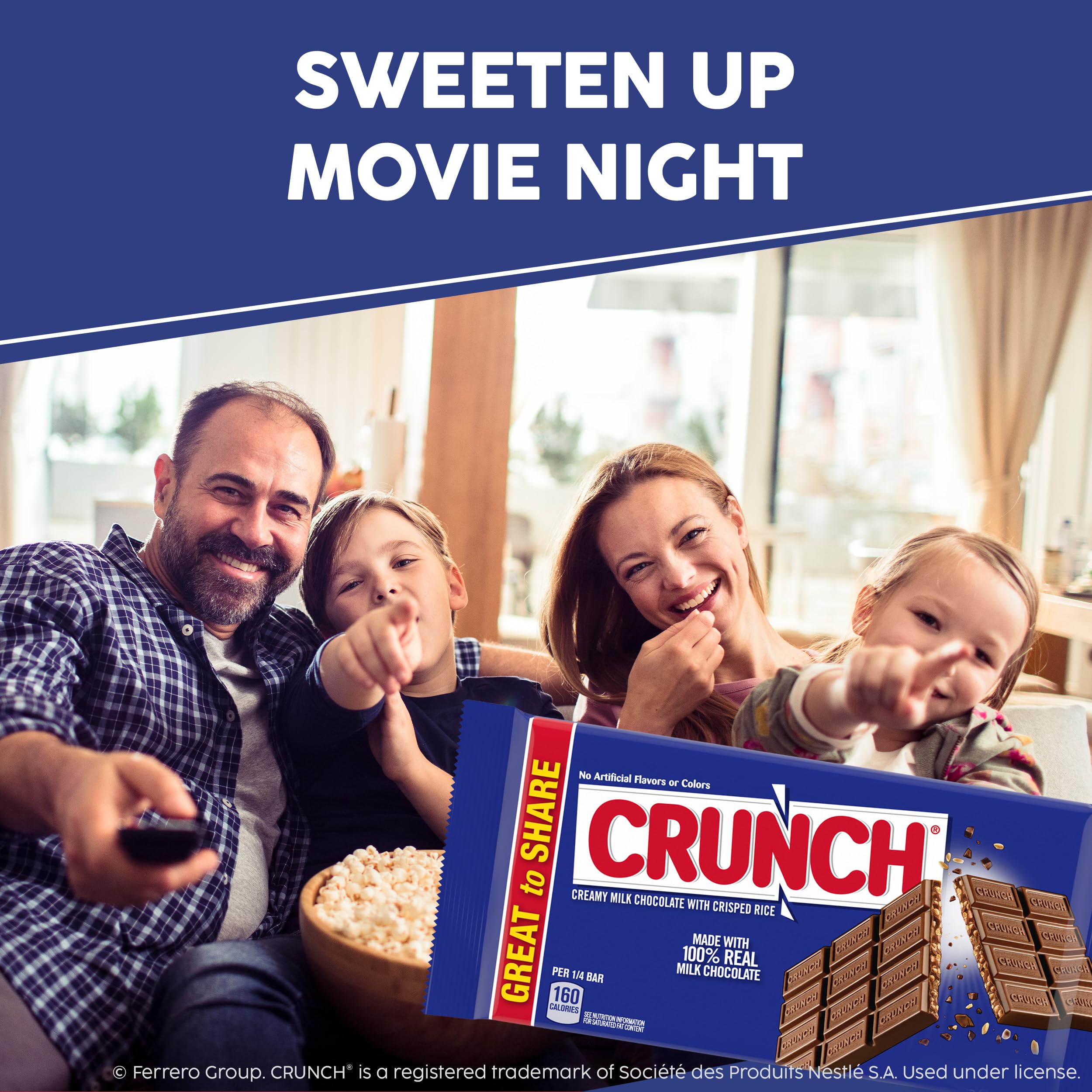 Crunch Giant Bar party bowl adds lively crunch to celebrations