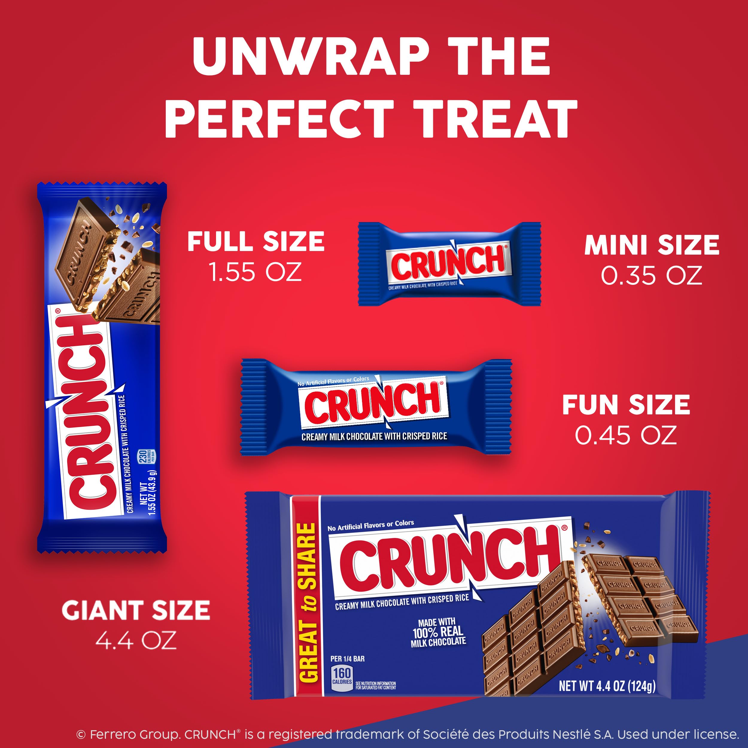 Crunch Valentines Day gift; chocolate with crisped rice for a playful surprise.