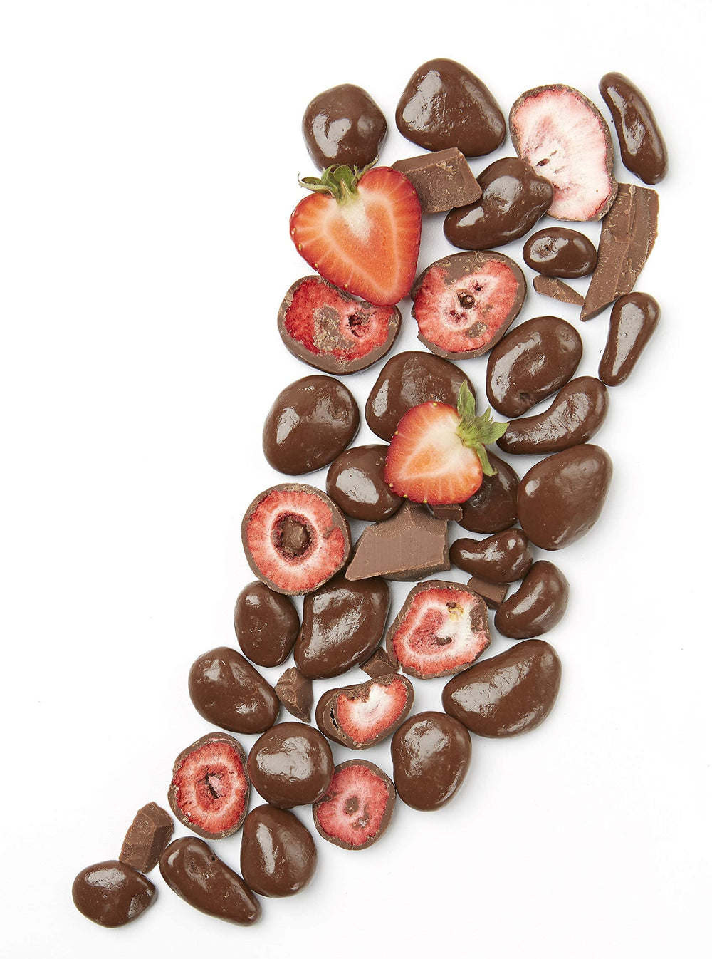 Crunchies oats with strawberries topping for a decadent morning treat.