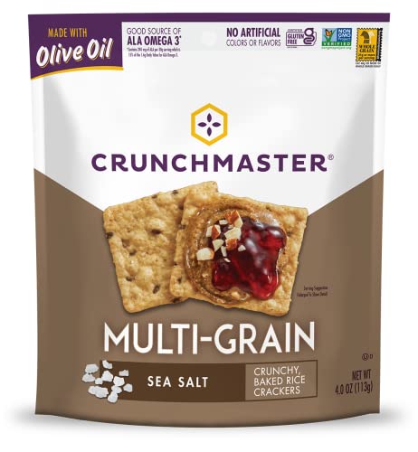 Crunchmaster crackers close-up shows crisp texture ideal for dips