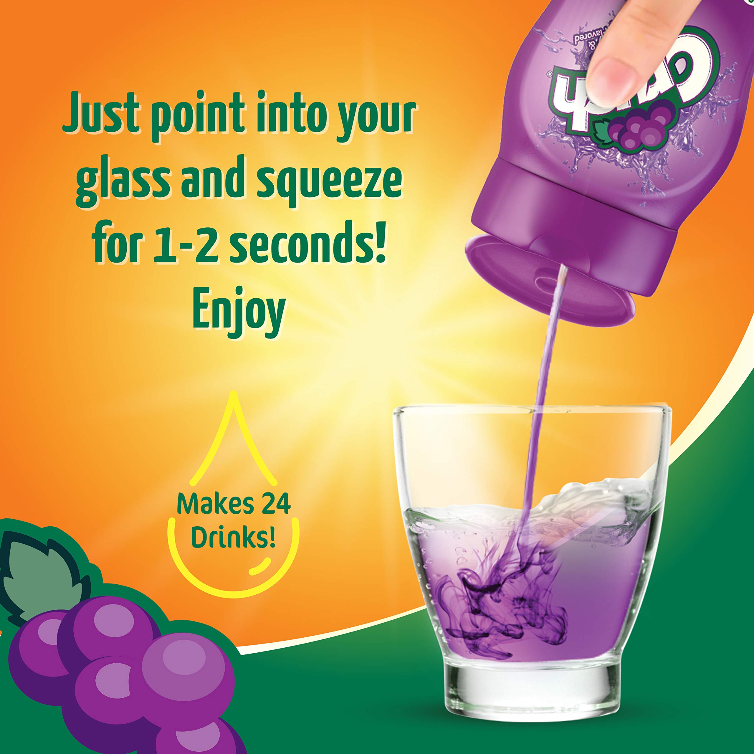 Crush Grape on-the-go bottle keeps hydration handy
