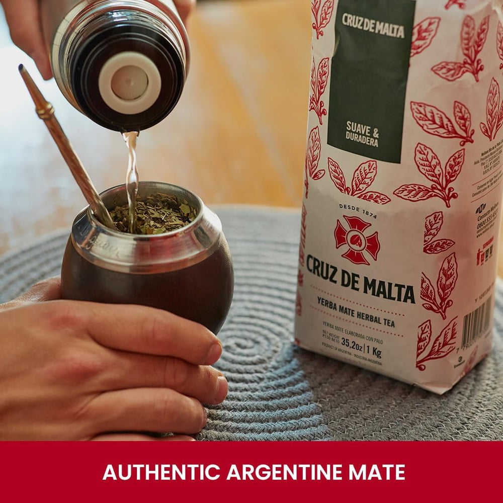 CRUZ DE MALTA traditional heritage of 140 years in South American tea culture.
