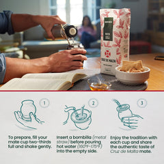 CRUZ DE MALTA Yerba mate authentic Argentine flavor in every sip