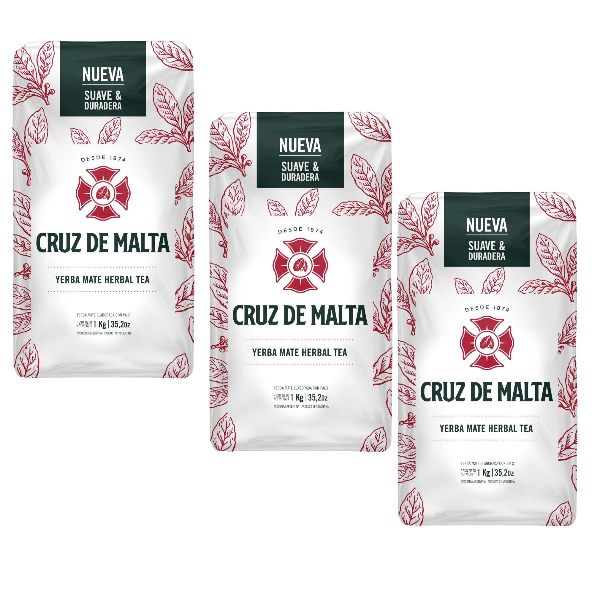CRUZ DE MALTA Yerba mate loose-leaf brew for smoother, richer flavor