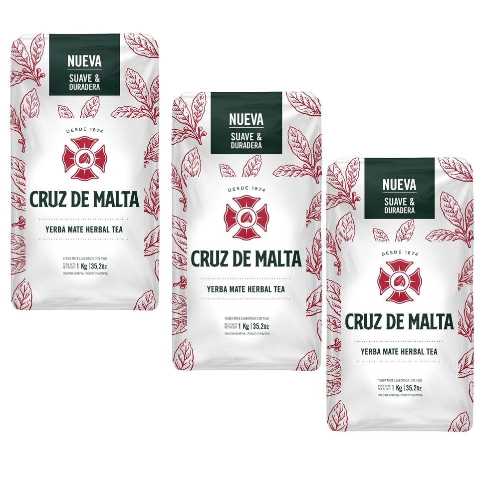 CRUZ DE MALTA Yerba mate loose-leaf brew for smoother, richer flavor