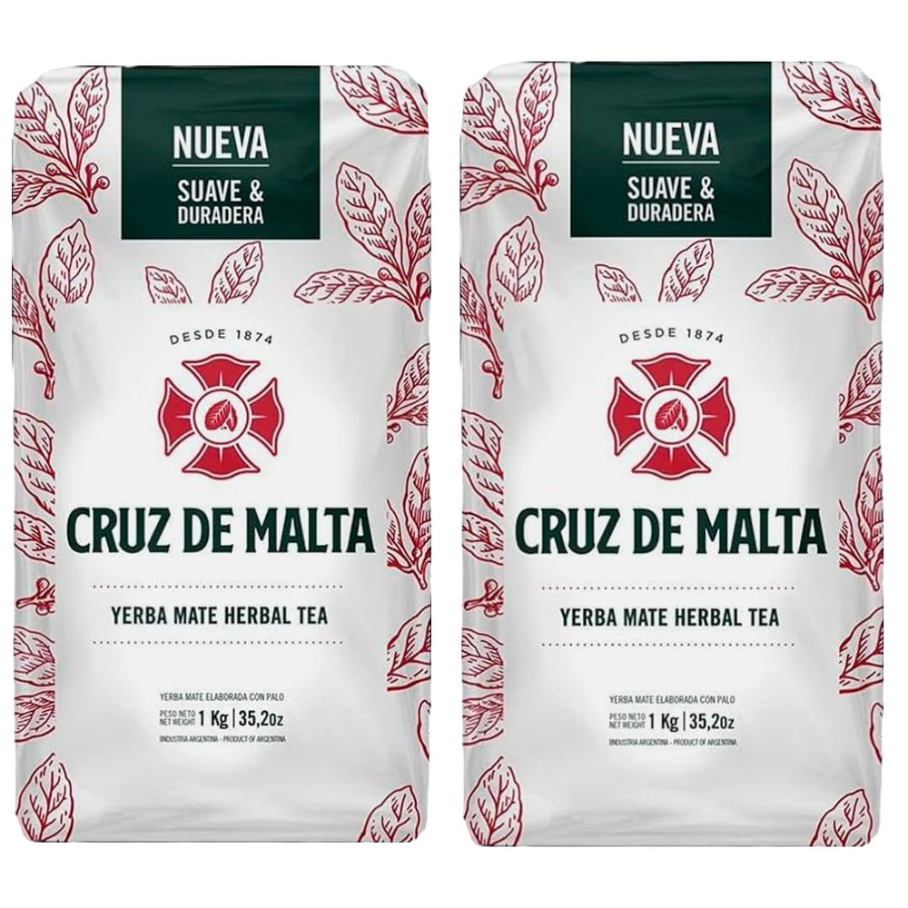 CRUZ DE MALTA yerba mate loose-leaf brew for smoother flavor
