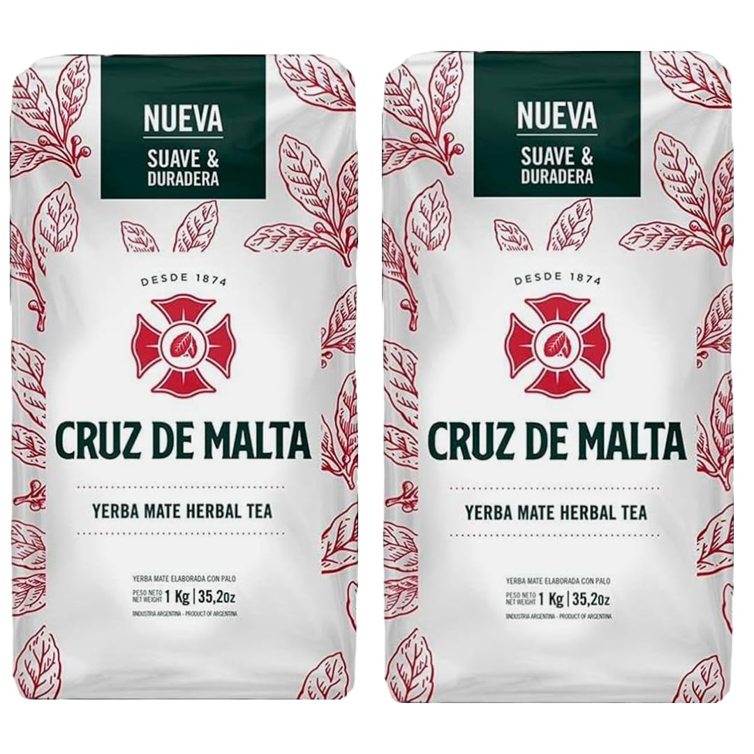 CRUZ DE MALTA yerba mate loose-leaf brew for smoother flavor