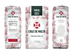 CRUZ DE MALTA yerba mate low-dust blend with clean taste