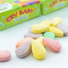 Cry Baby Tears close-up highlighting intense sourness for zingy snacking