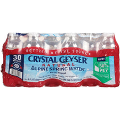 Crystal Geyser Alpine Spring Water bottle for refreshing on-the-go hydration