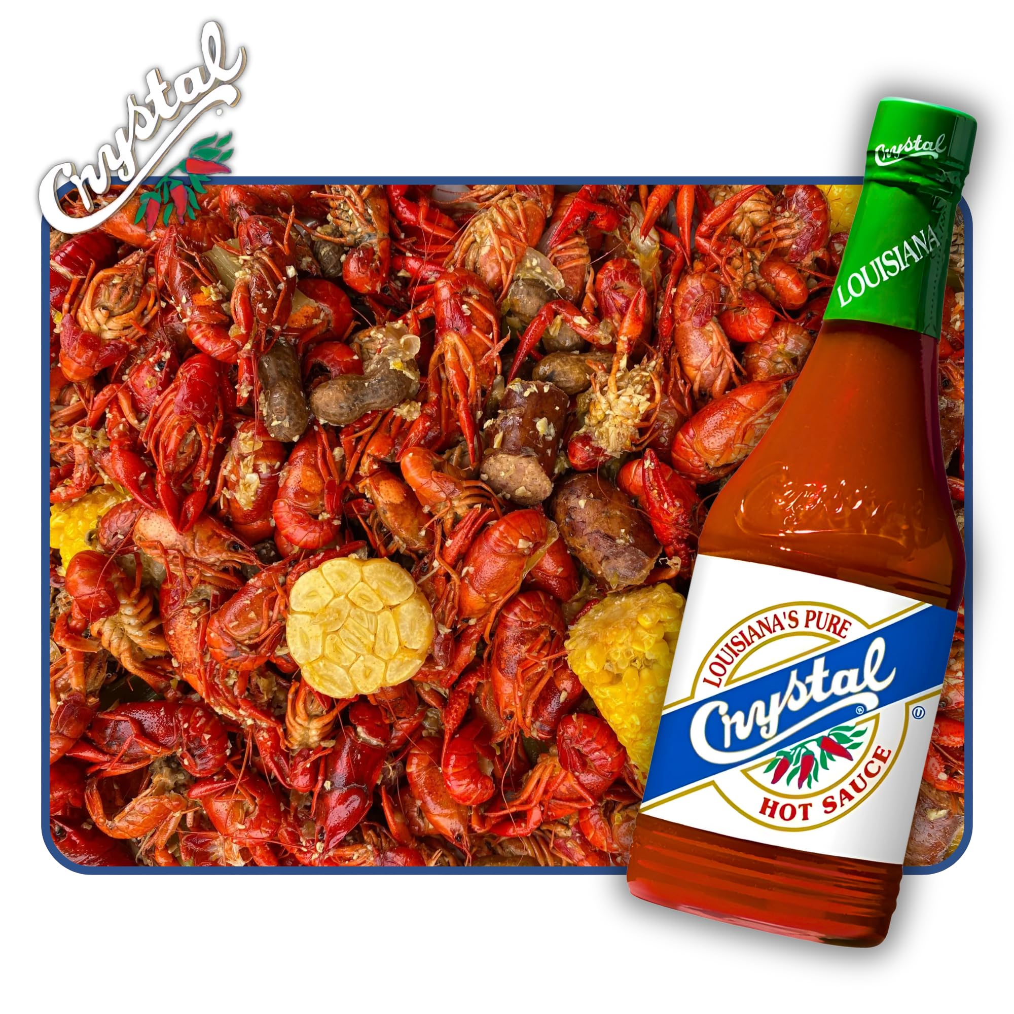 Crystal Hot Sauce on a sandwich adds bright peppery tang