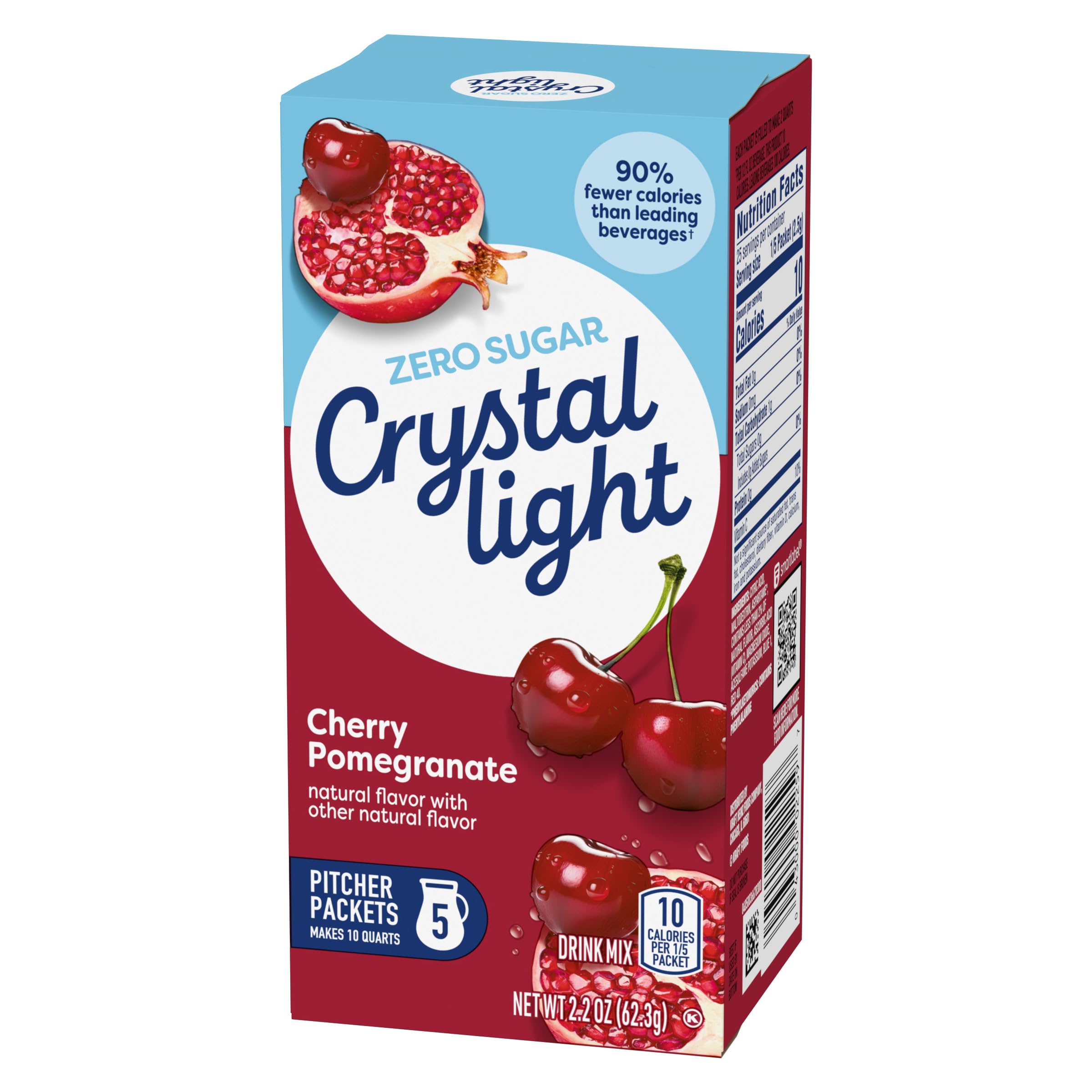 Crystal Light Cherry Pomegranate outdoor party table ready for guests.