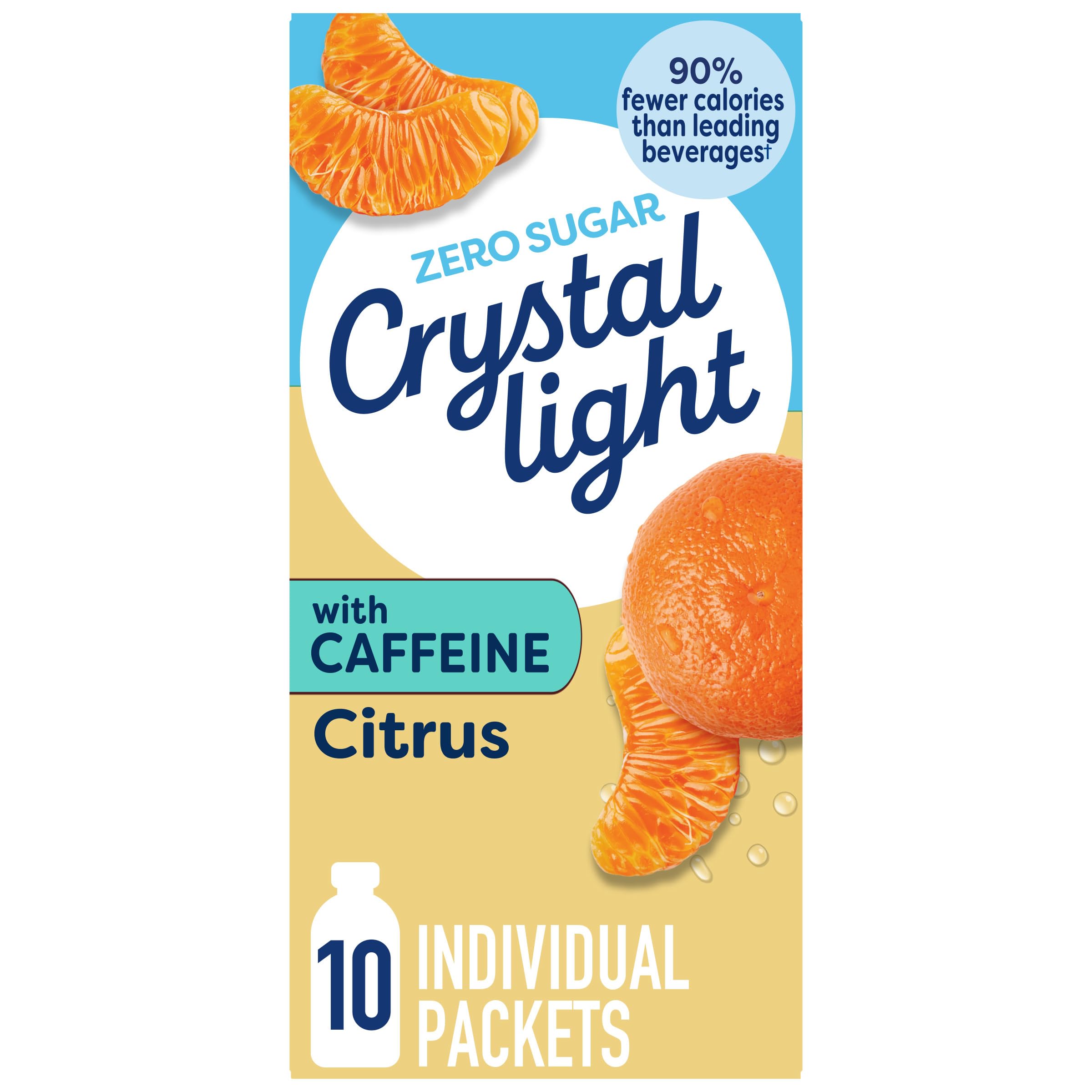 Crystal Light Citrus on-the-go packets for quick hydration and flavor
