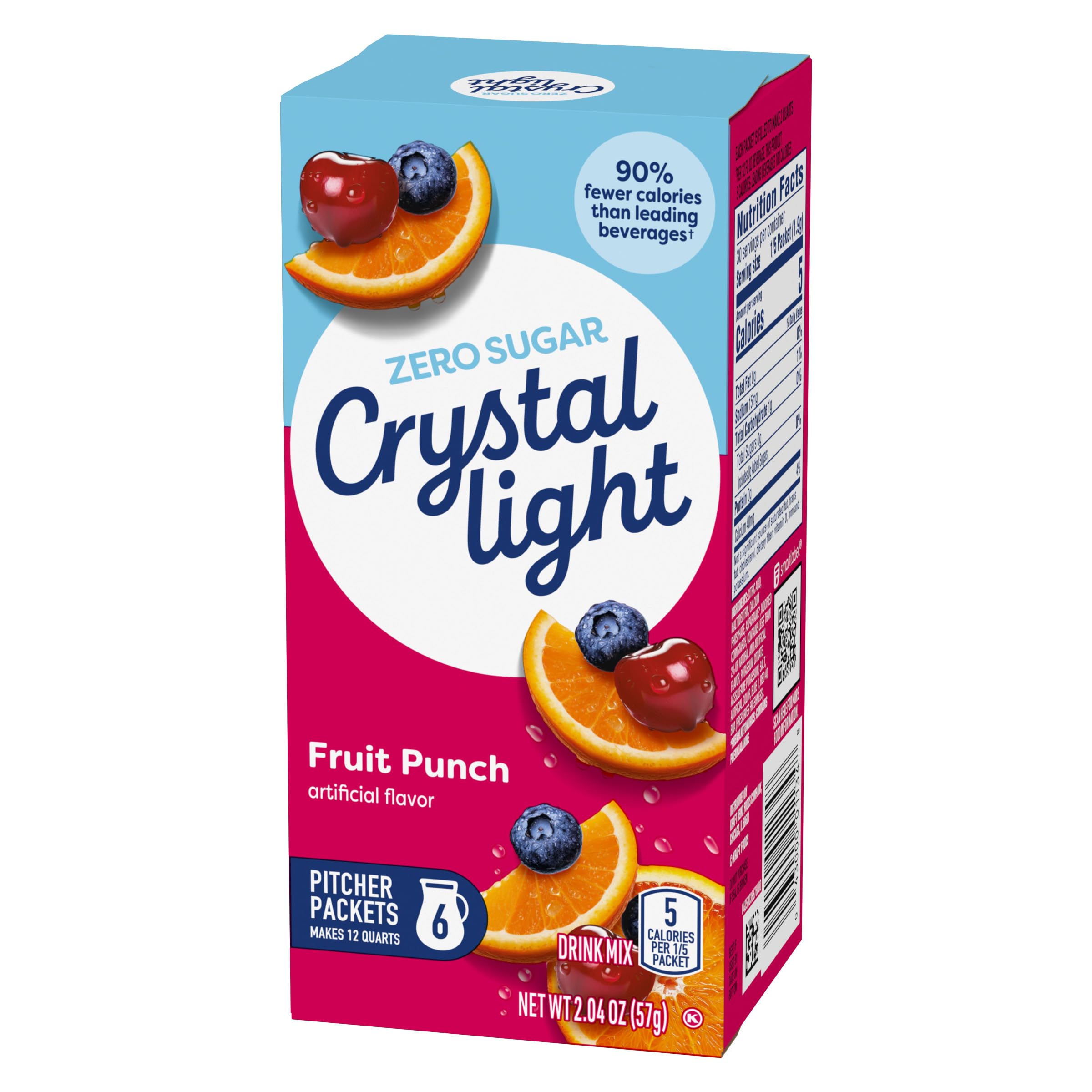 Crystal Light setup for family gatherings and shared beverages.