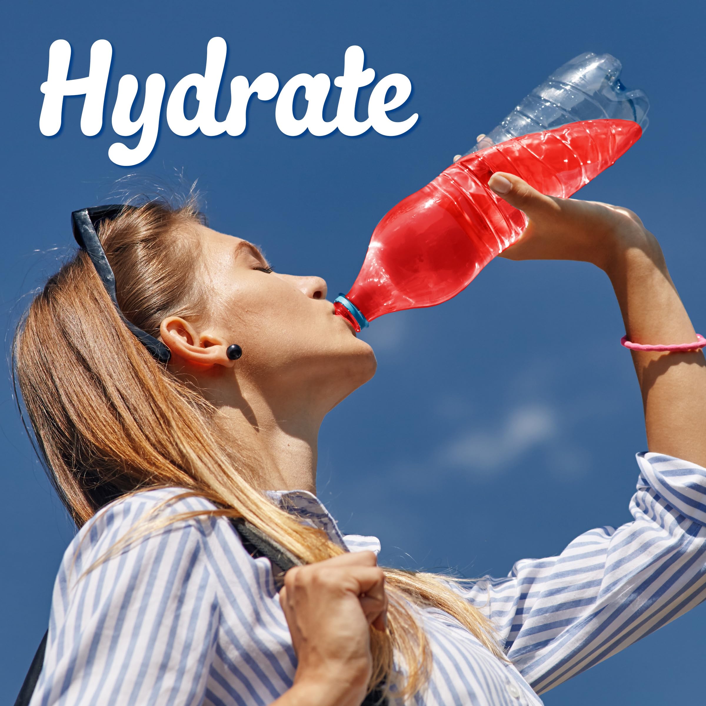 Crystal Light Fruit Punch on-the-go use in gym, office, or commute.