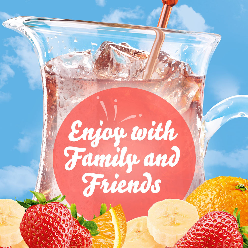Crystal Light fruity flavors provide a refreshing taste without guilt.